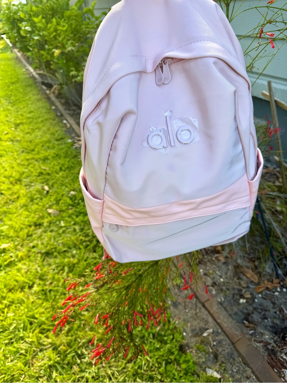 ALO Yoga Blush Pink Everyday Backpack - Picture 7 of 14